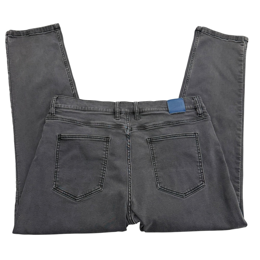 Mugsy Jeans Mens 38x30 Charcoal Lofties Slim Tapered Stretch Denim FLX6DRDFDG